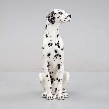 A 1970's porcelain dalmatian figurine.