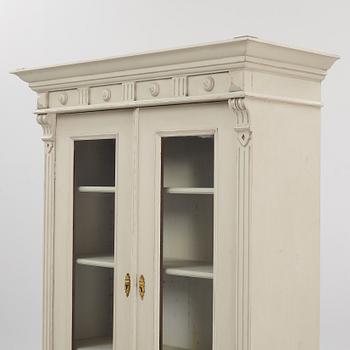 Display cabinet, late 19th century.