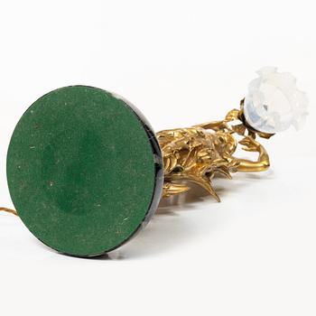 Table lamp, Art Nouveau style, 20th century.