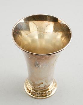 BÄGARE, silver, GAB, Stockholm 1952. Vikt ca 278 gram.