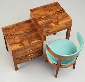 Carl Hörvik, a desk with chair, Nordiska Kompaniet, Sweden, ordered for the 1930 Stockholm Exhibition.