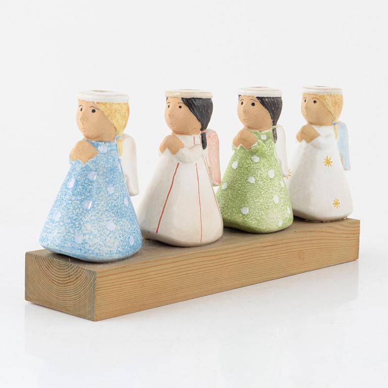 Lisa Larson, adventssljusstake, K-studion Gustavsberg.