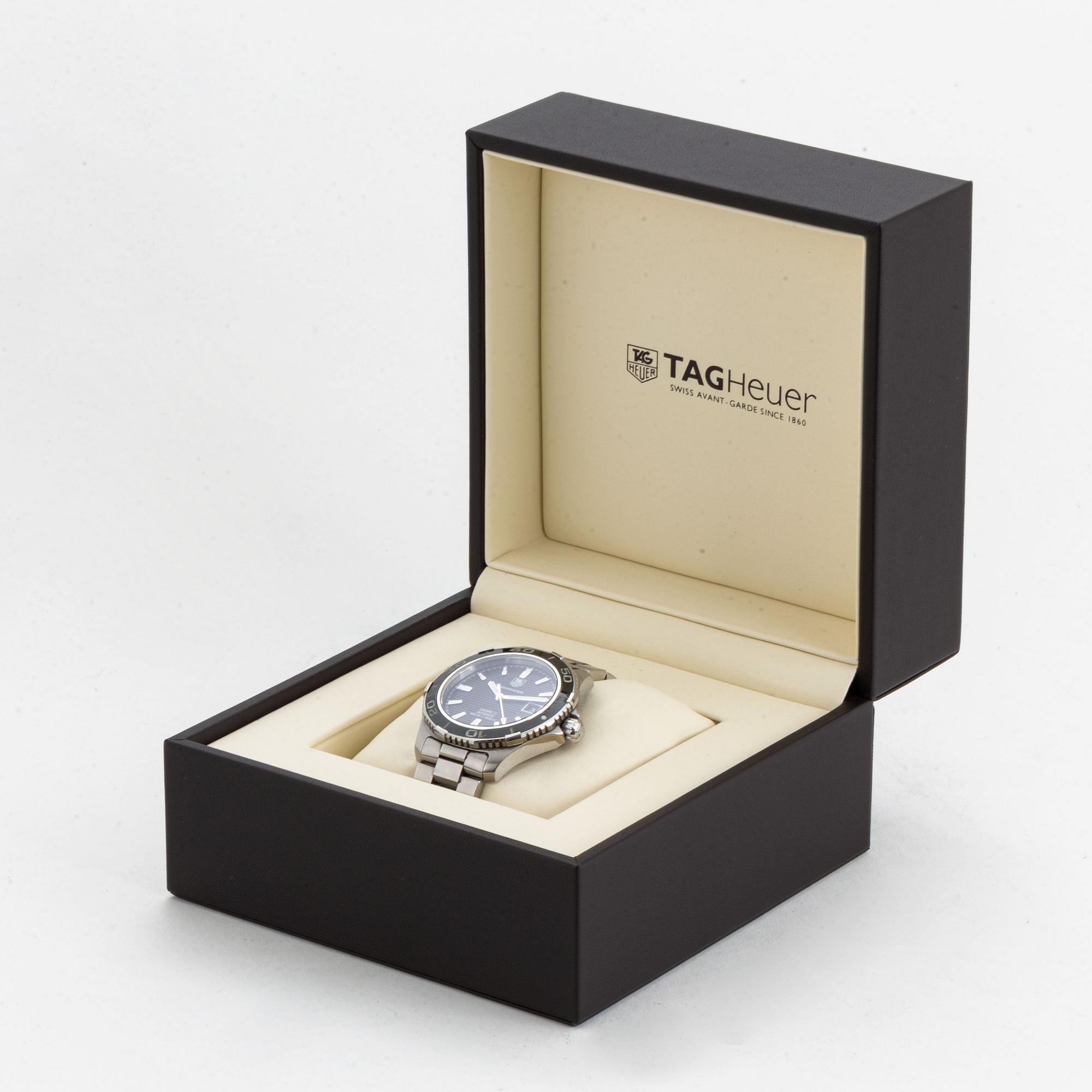 Tag Heuer, Aquaracer (500 m/ 1660 ft), wristwatch, 41 mm.