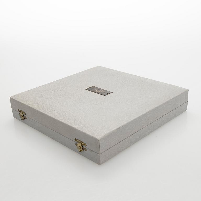 Bestick 12 st, silver, "Jousi", Kultakeskus, Tavastehus 1970-1972.