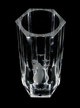 VAS, glas, Elis Bergh, Kosta, 1930-/40-tal.