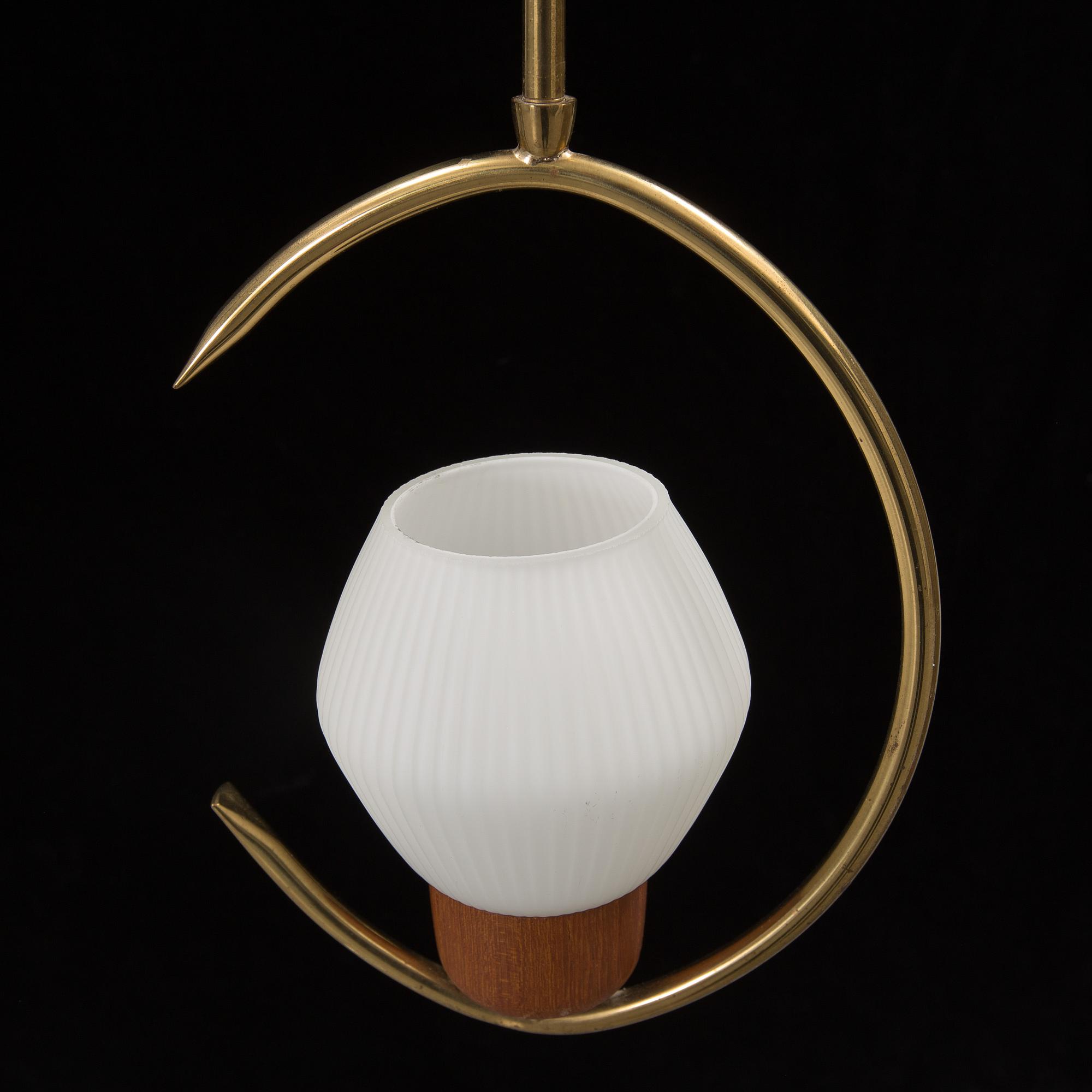 a 1950's ceiling light.