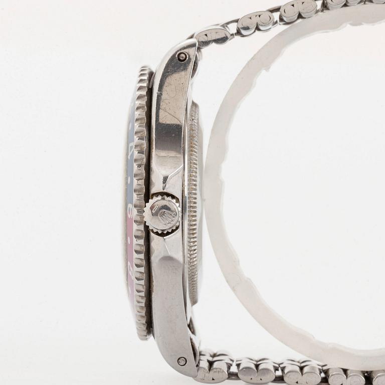 Rolex, GMT-Master, "Pointed Crown Guards, Fuchsia".