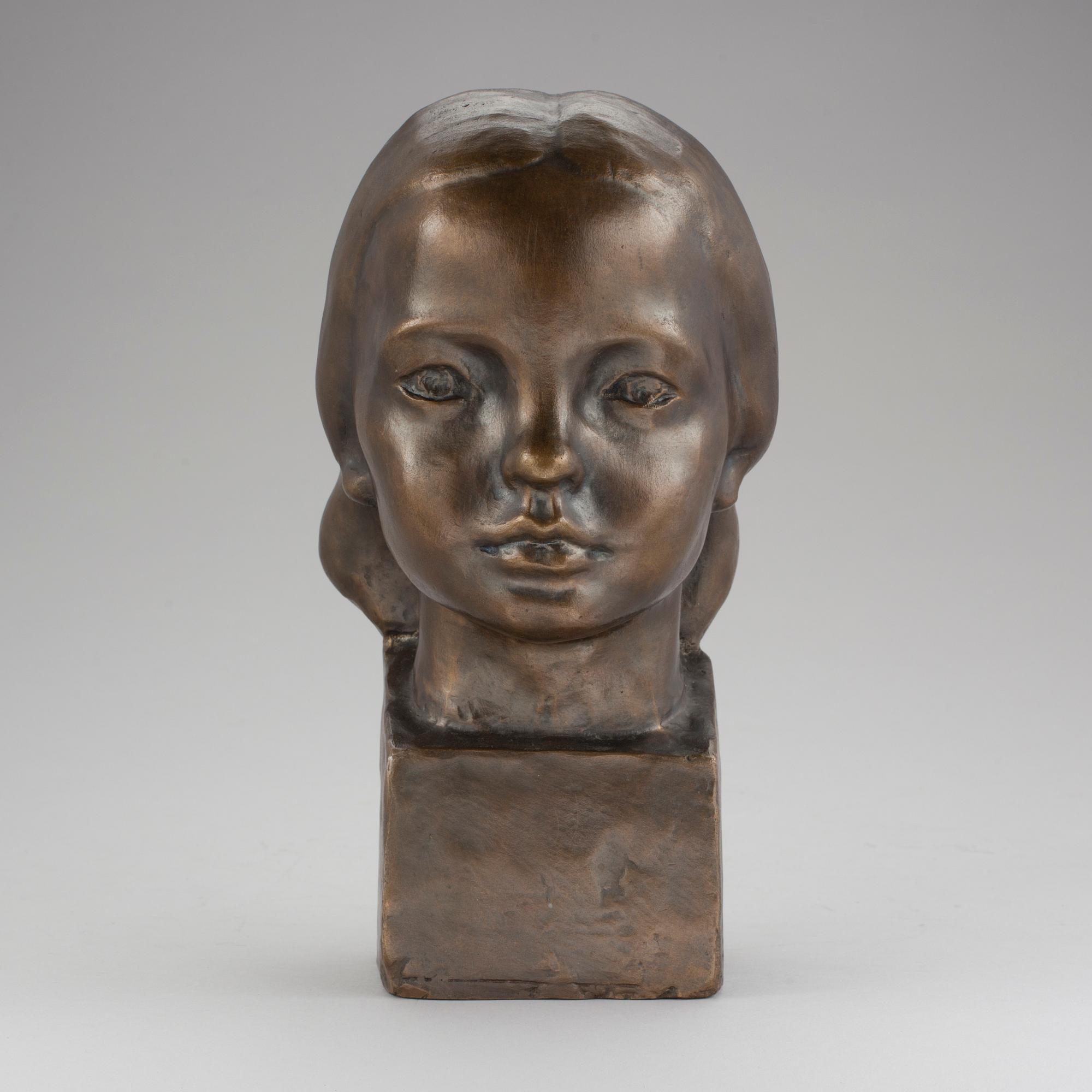 HELGE HÖGBOM, skulptur, brons, signerad och numrerad 1/5.