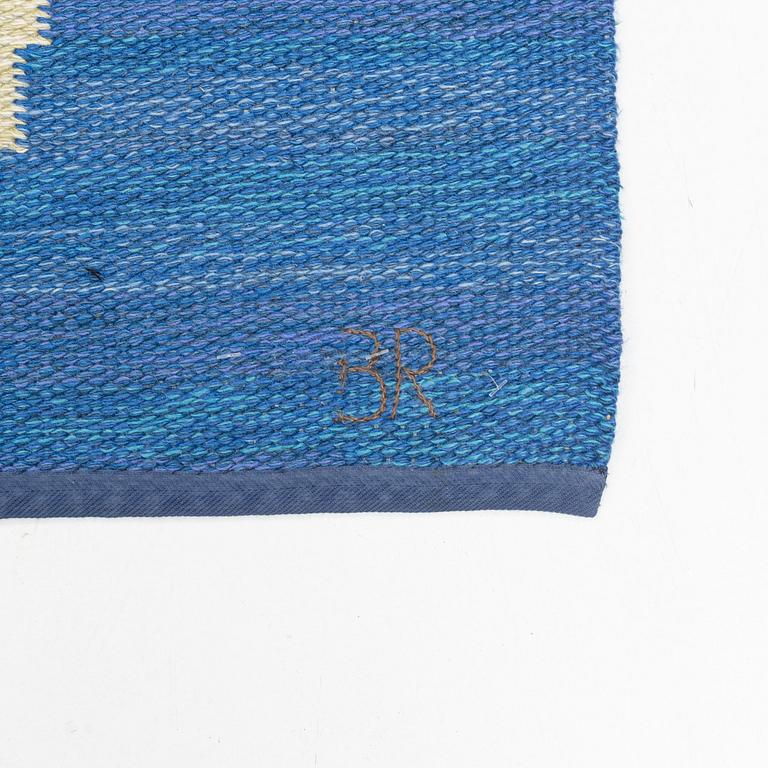 Britta Rendahl-Ljusterdal, a carpet, flat weave, ca 299 x 204 cm signed BR.