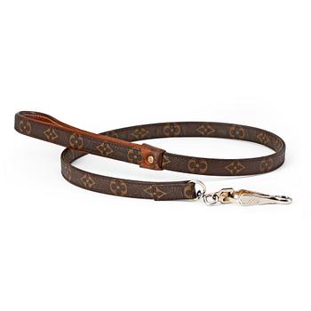 350. LOUIS VUITTON, hundkoppel, "Baxter Dog Leash GM".