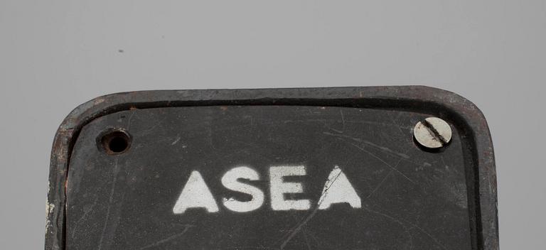 SKRIVBORDSLAMPA, 1920-40-tal, märkt ASEA.