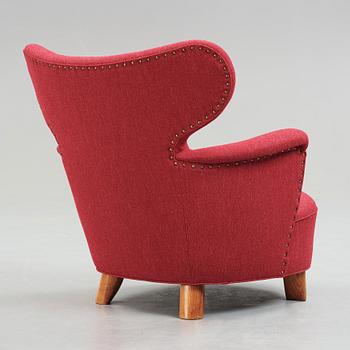 Elias Svedberg, fåtölj, för Nordiska Kompaniet, 1938.