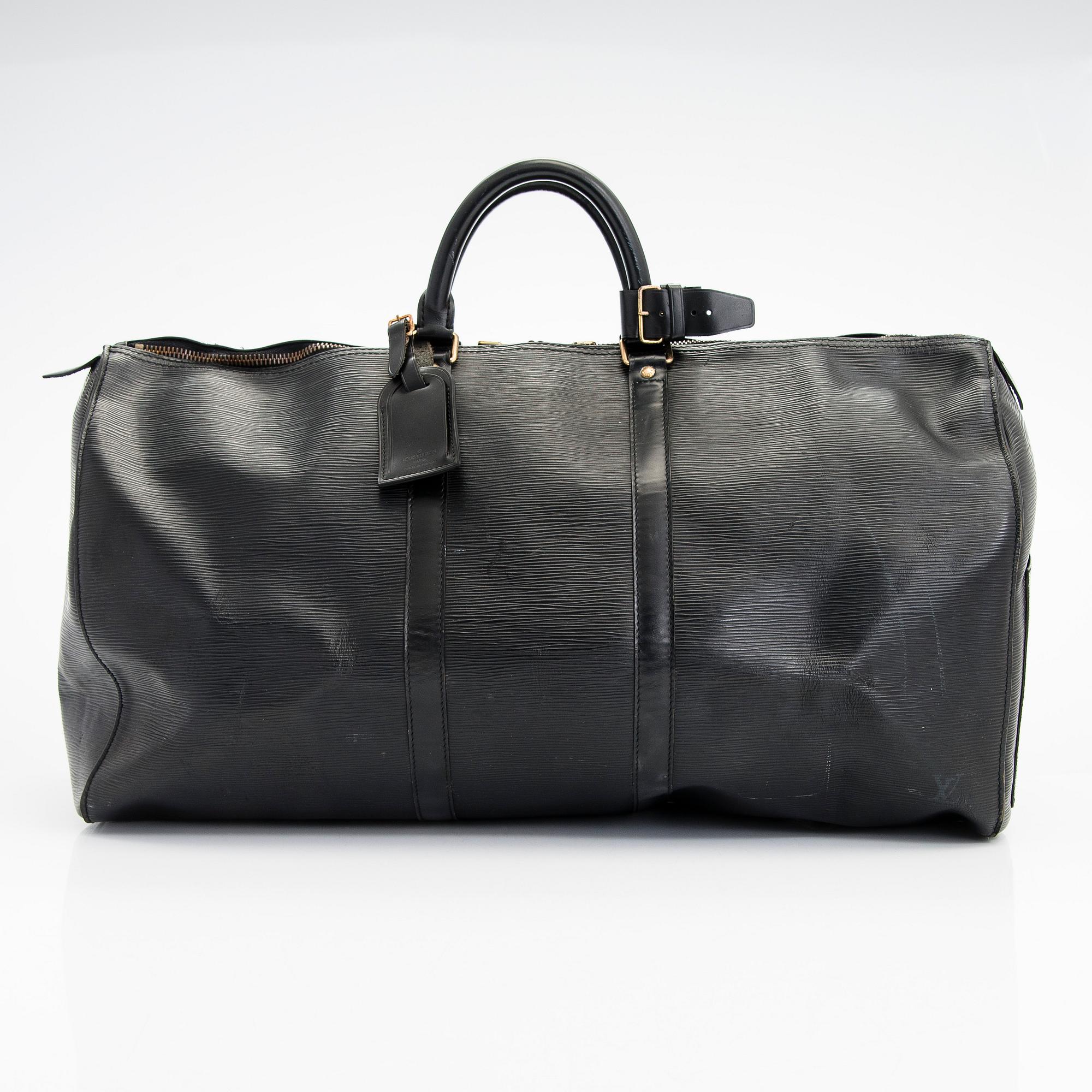 Louis Vuitton, an Epi Leather 'Keepall 55' Bag.