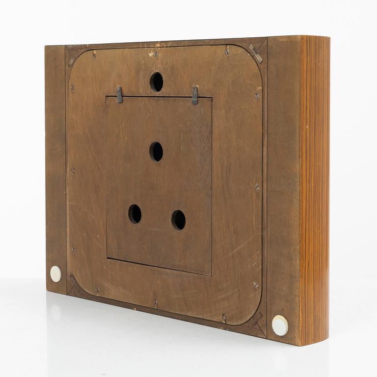 Väggpendyl, Mjölby Intarsia, Otto Persson Urmakare, Mjölby, 1936.