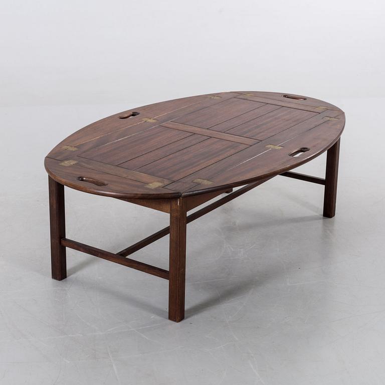 SOFFBORD, sk. Butlers tray. 1900-talets andra hälft.