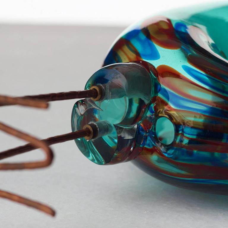 Alessandro Pianon, a "Pulcino" glass bird, Vistosi, Murano, Italy 1960's.