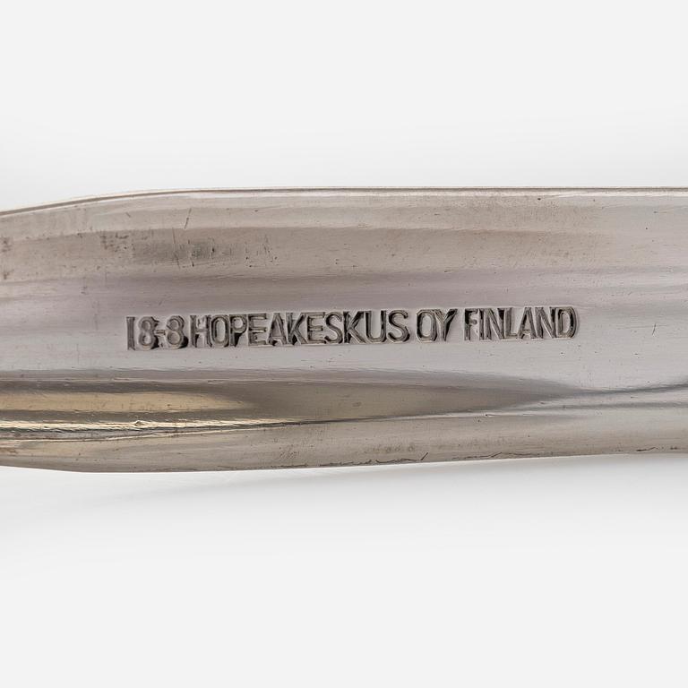 Tapio Wirkkala, a 20-pcs steel set of 'Caravelle' cutlery for Hopeakeskus Oy Finland.