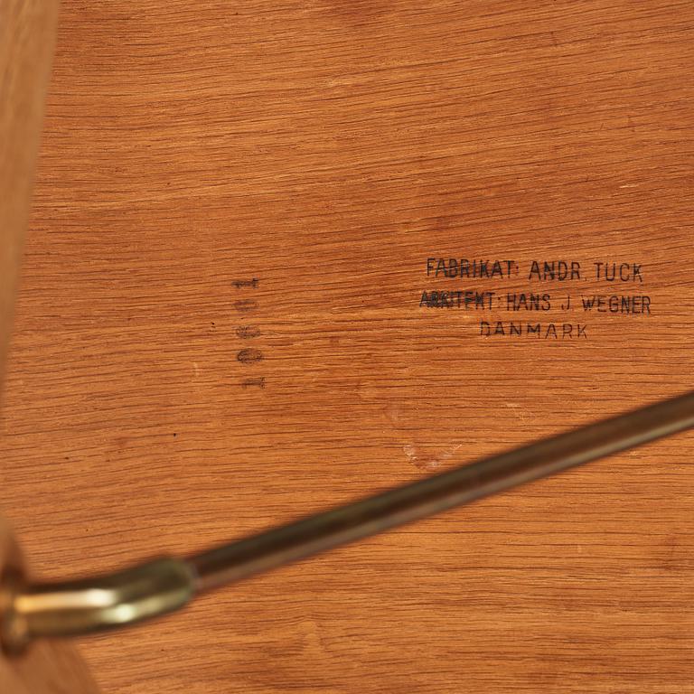 HANS J WEGNER, an "AT 308" coffee table for Andreas Tuck, Denmark 1950-60's.