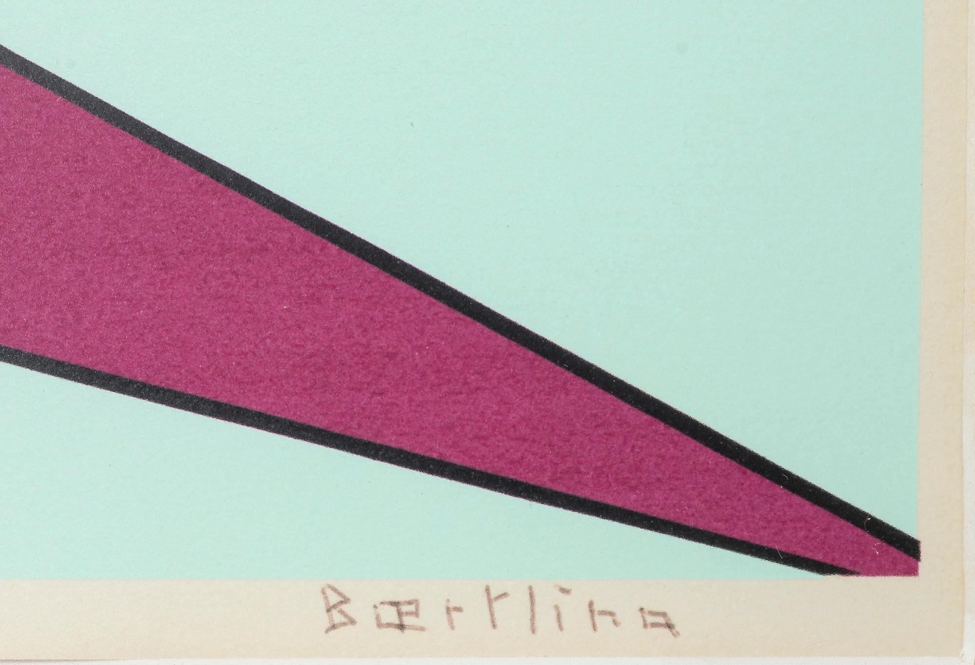 Olle Bærtling, "Ukie". From the suite: "The Angles of Open Form Infinite Space from Cinètisme to Open Form 1949 - 1968".