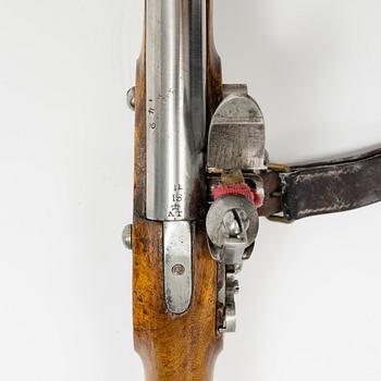 A Swedish flintlock gun 1815-26 pattern.