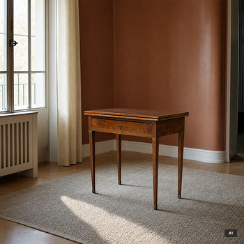 Game table, 18th century, Late Gustavian.