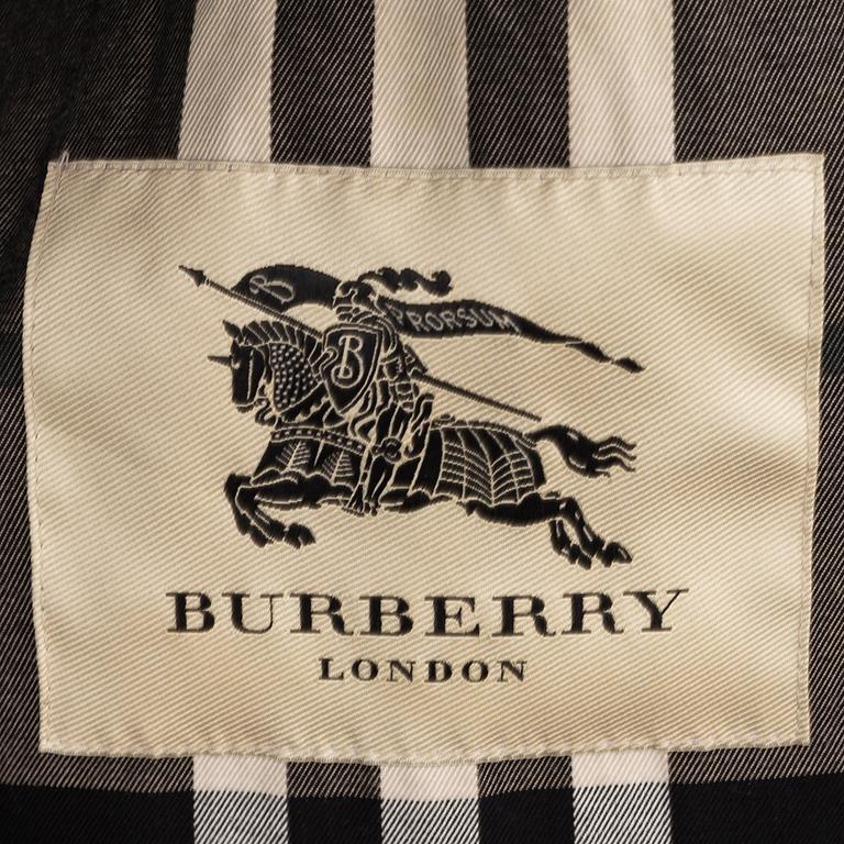 BURBERRY, a cotton trench coat, size 38. 2015.