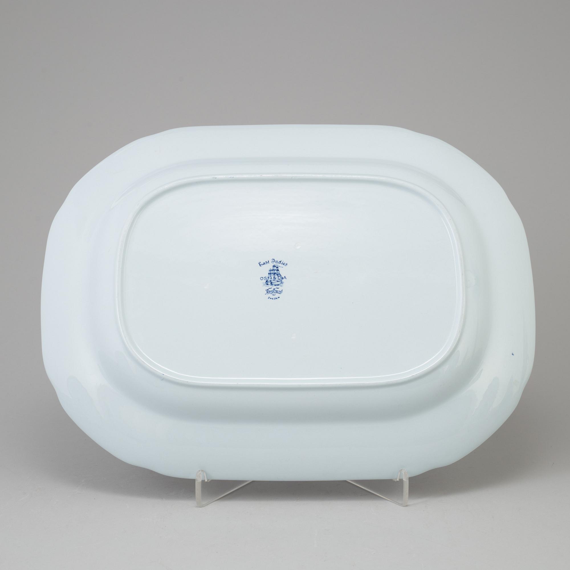 MATSERVIS, 67 delar, porslin, "Ostindia", Rörstrand, 1970/80-tal.