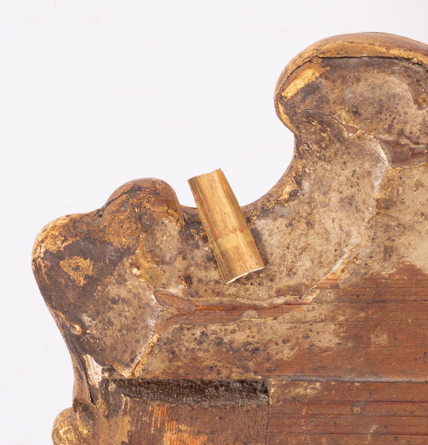 Spegel, stockholmsarbete, 1700-talets andra hälft. Rokoko.