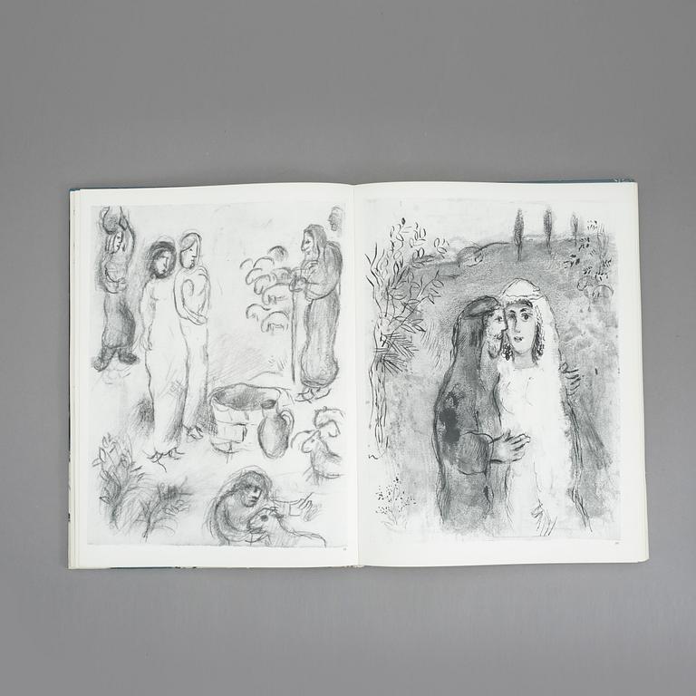 MARC CHAGALL, BOK, "Dessins pour la bible", Marc Chagall. Verve vol X, NO 37-38, 1960.