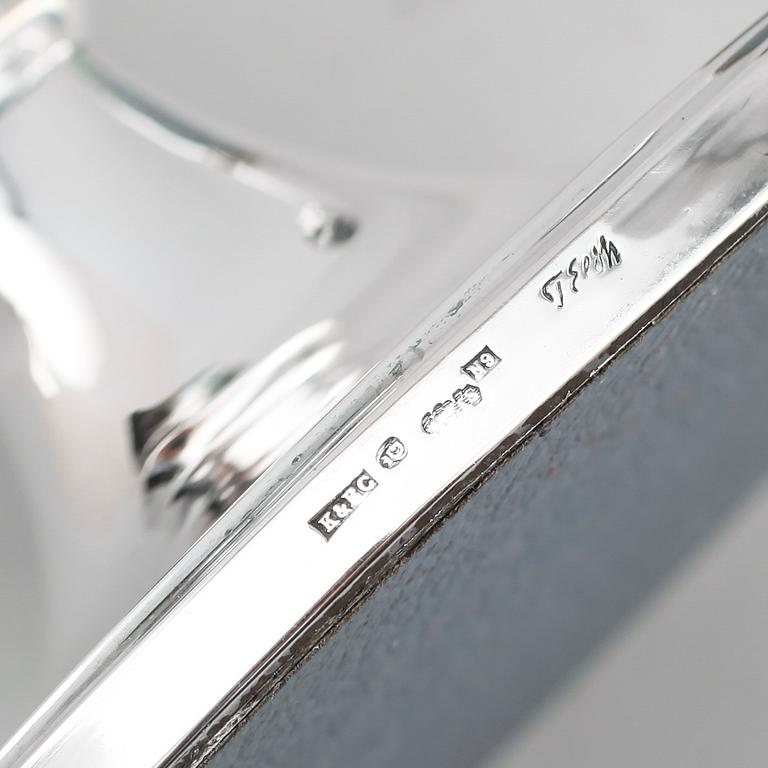 LJUSSTAKAR, 4 st, silver, Tore Eld, Bröderna Carlsson, Göteborg 1963/67.