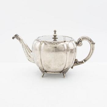 Tea service 3 dl silver Hungary early 20th century.