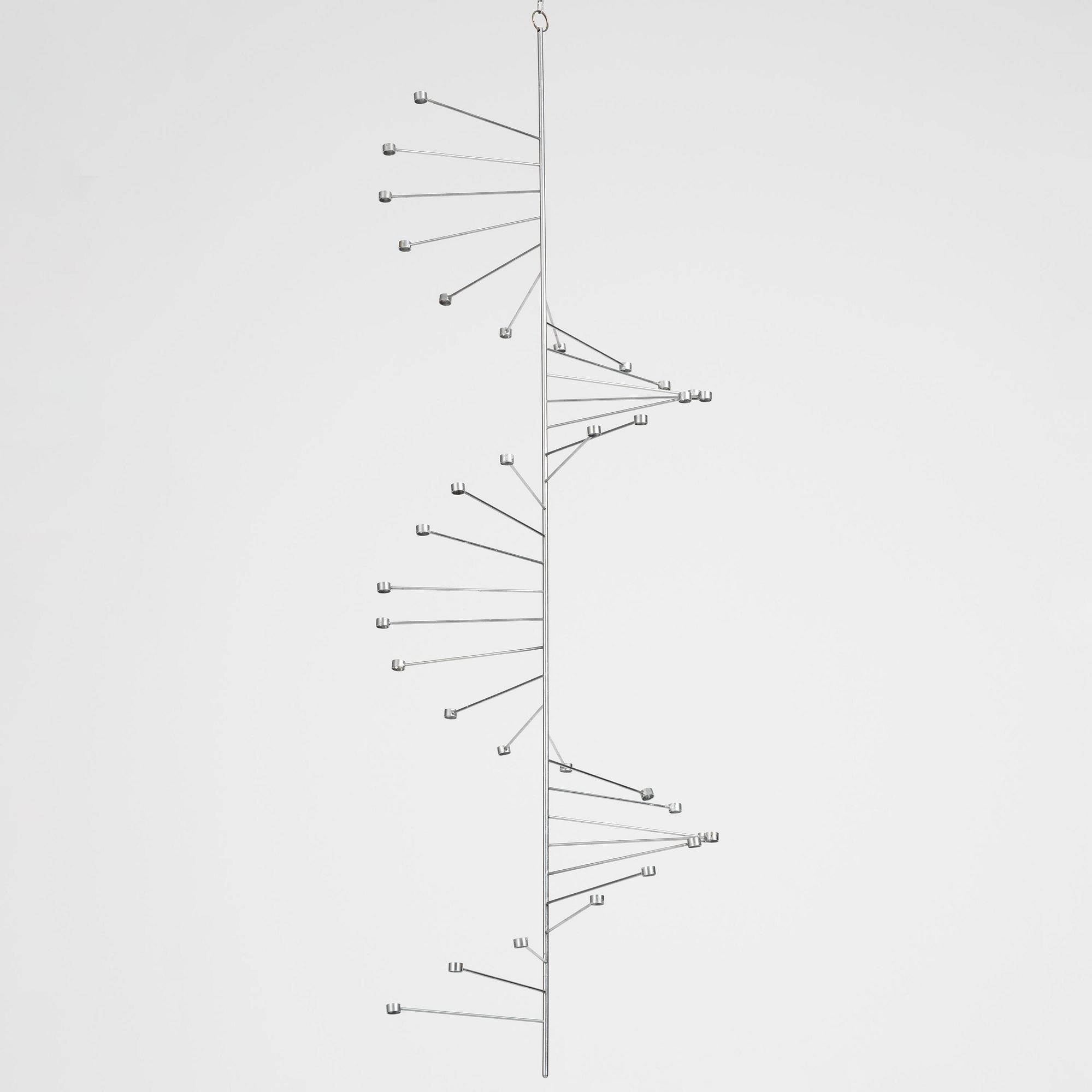 Poul Kjaerholm, ljuskrona, "PK 101", E. Kold Christensen, Danmark, 1960-tal.