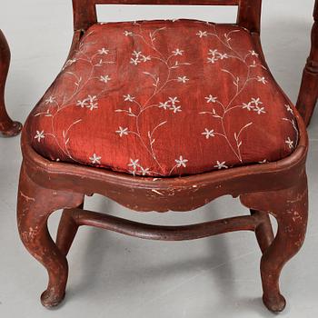STOLAR, 4 st, senbarock, 1700.tal.