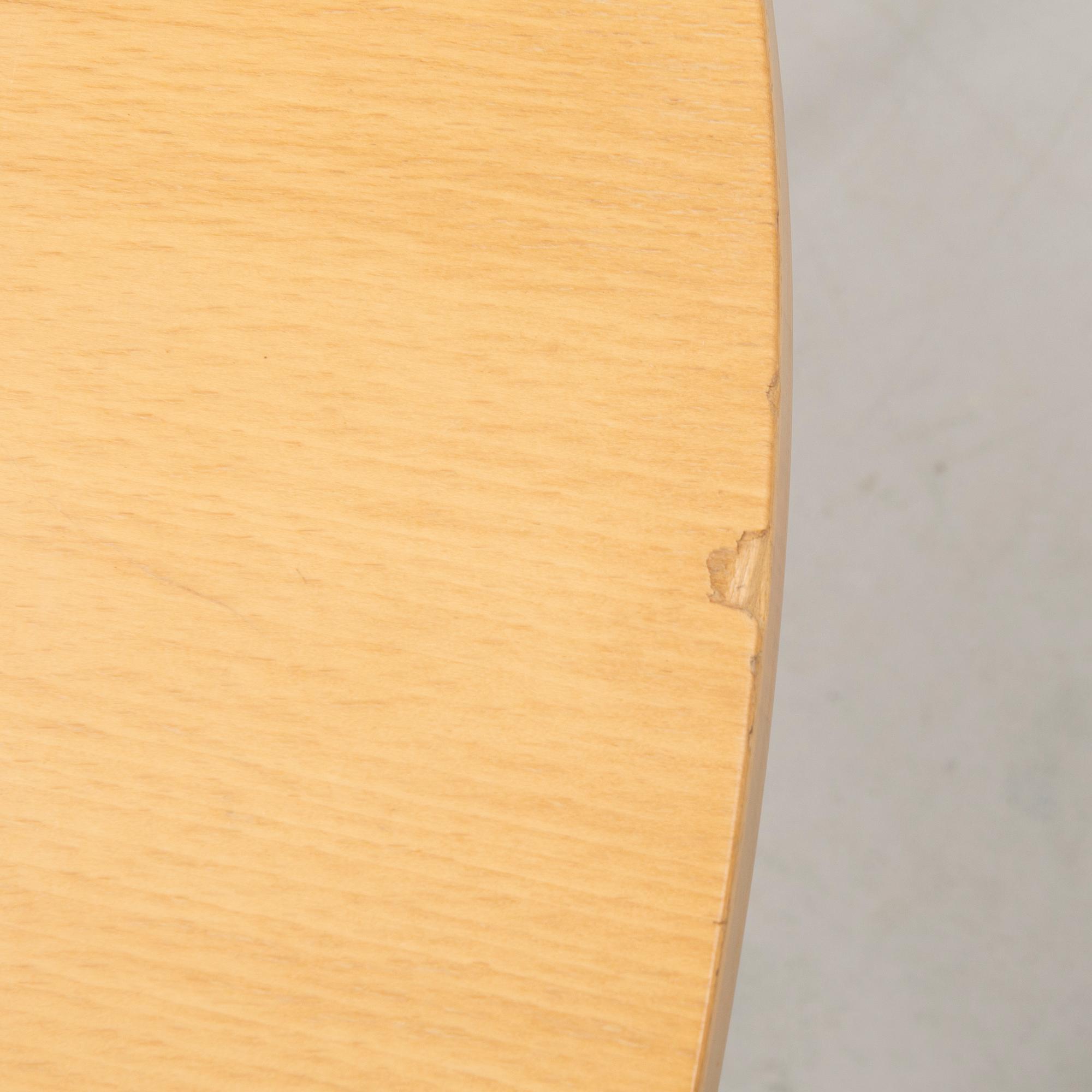 Bruno Mathsson & Piet Hein, "Superelips" coffee table for Fritz Hansen, Denmark, late 20th century.