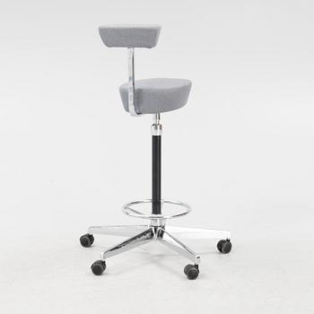 A 'Perch Chair' by George Nelson for Vitra, 2003.