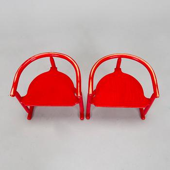 Karin Mobring, a children's beech wood furniture set, 'Anna', IKEA, Sweden,.