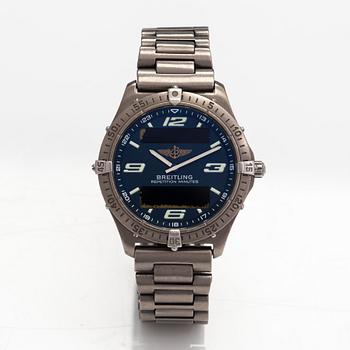 Breitling, Aerospace, wristwatch, 40 mm.