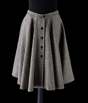 LANVIN, dräkt, 1980-tal.