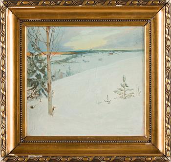 Väinö Hämäläinen, Talvimaisema.