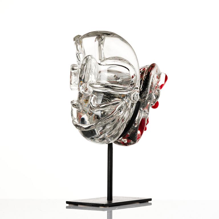 Bengt Lindström, "Janus", skulptur, Berengo Studio, Murano, Italien, ed. 6/8.