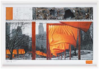 212. Christo & Jeanne-Claude, "The Gates, Central Park, New York".