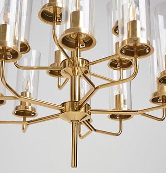 Hans-Agne Jakobsson, a pair of ceiling lamps, model 'Sonata' T434/15, Hans-Agne Jakobsson AB Markaryd, Sweden 1960-1970s.