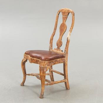 Stol rokoko 1700-talets mitt.