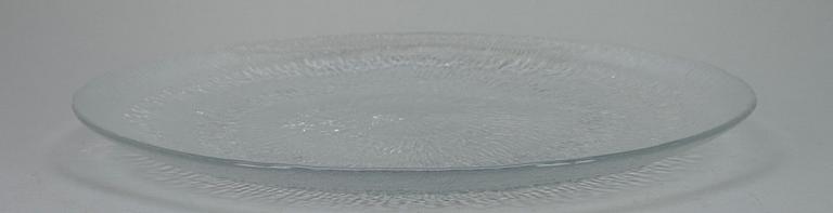 SERVERINGSFAT, glas, "Solaris" 2200-350, Tapio Wirkkala, Iittala, Finland 1970-tal.