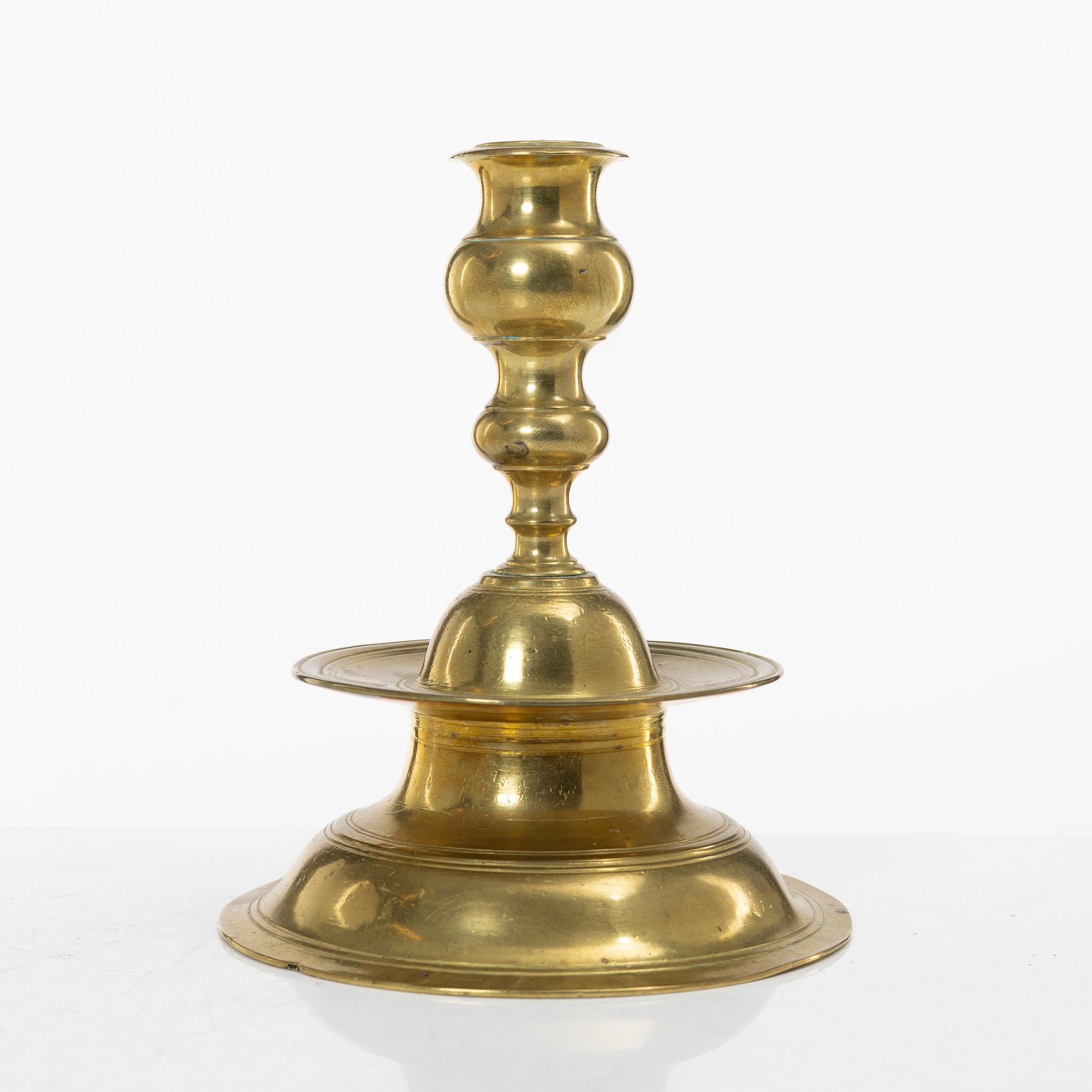 Ljusstake, Nordeuropa, sent 1600-tal/omkring år 1700, Barock.