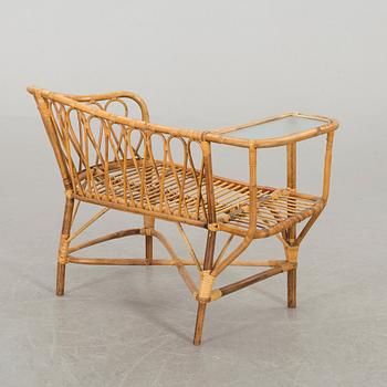 SOFFA, bambu och rotting, 1900-talets mitt.