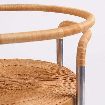 Poul Kjaerholm, karmstol "PK-12", edition E Kold Christensen, Danmark, tidigt 1960-tal.