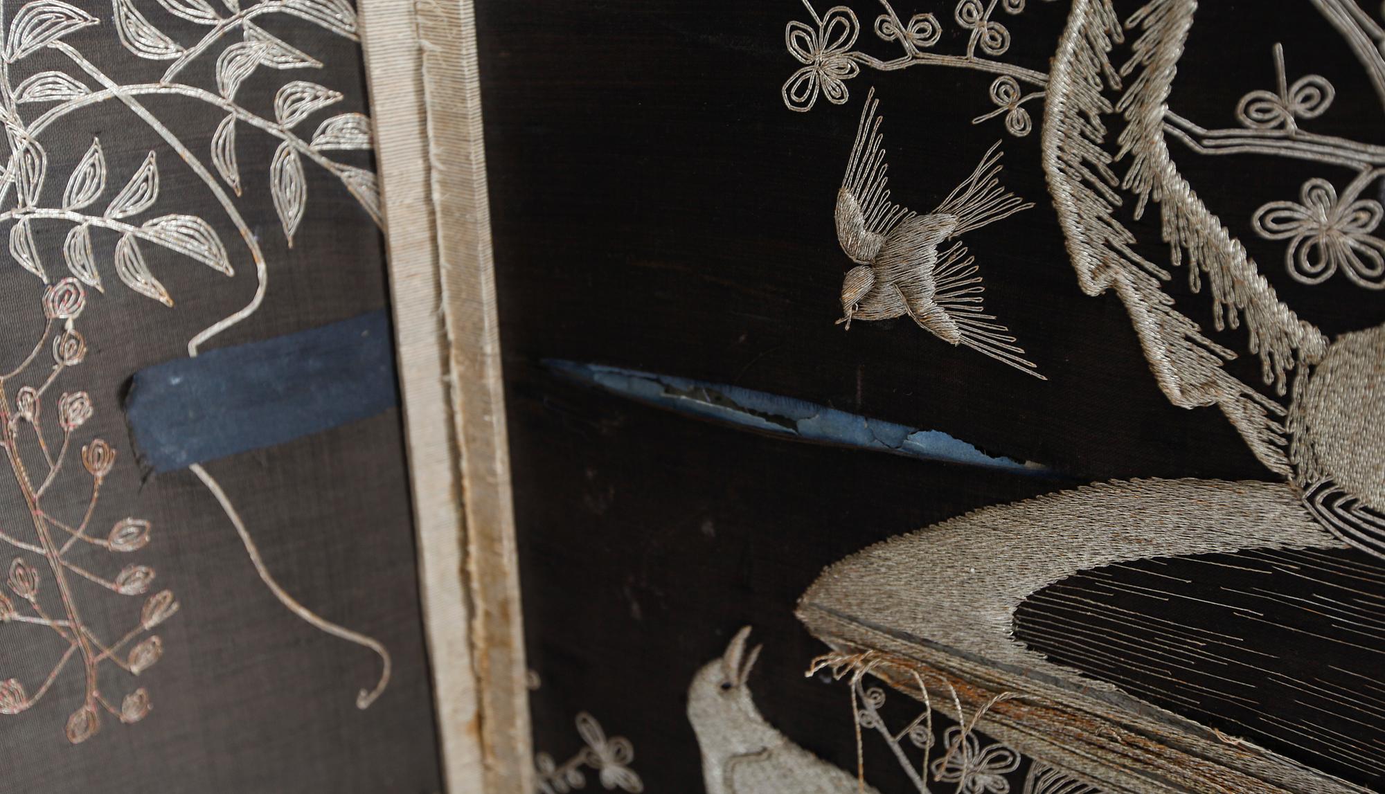 VIKSKÄRM, orientalisk, sekelskiftet 1900.