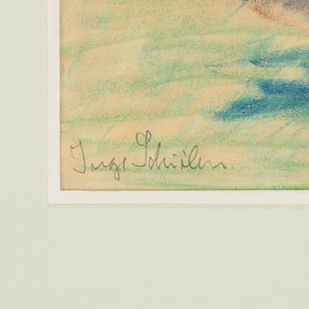 Inge Schiöler, Autumn Landscape.