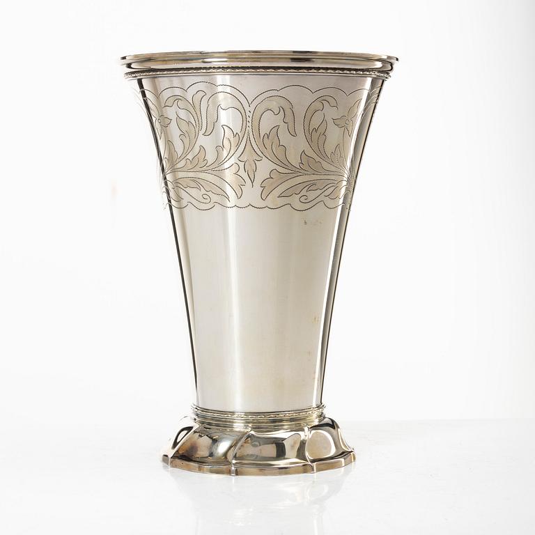 Cup, silver, GAB, Stockholm, 1948.